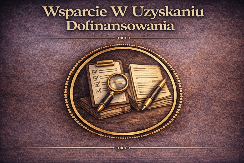 Wsparcie w uzyskaniu dofinansowania Wsparcie w uzyskaniu dofinansowania