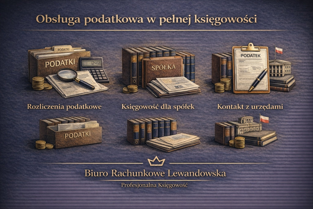 Prowadzenie ksiąg handlowych – pełna księgowość