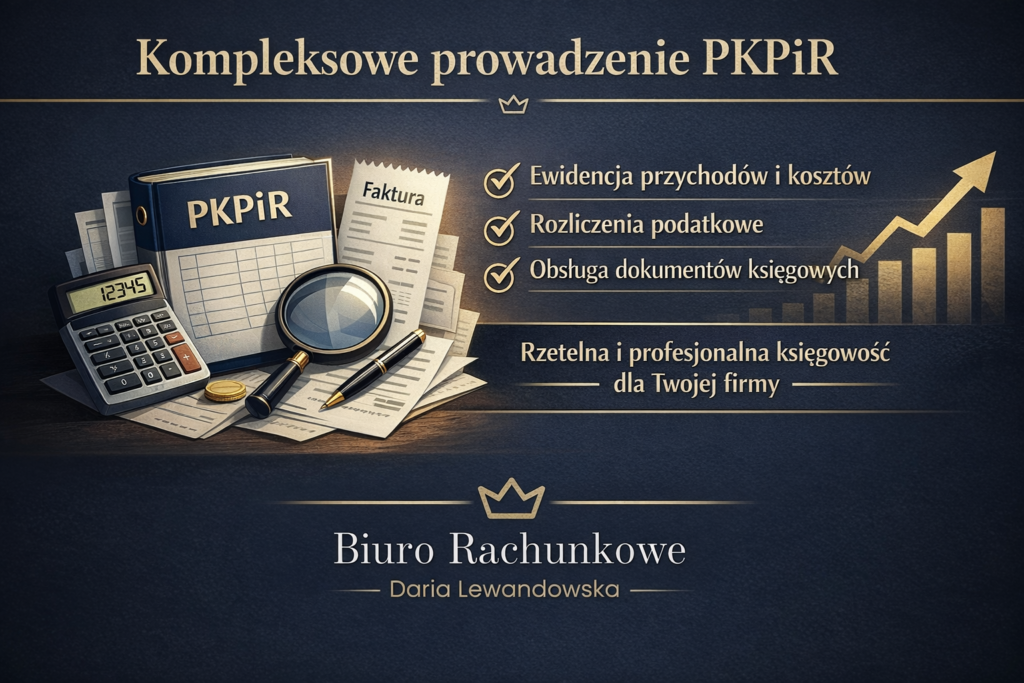 PODATKOWA KSIĘGA PRZYCHODÓW I ROZCHODÓW