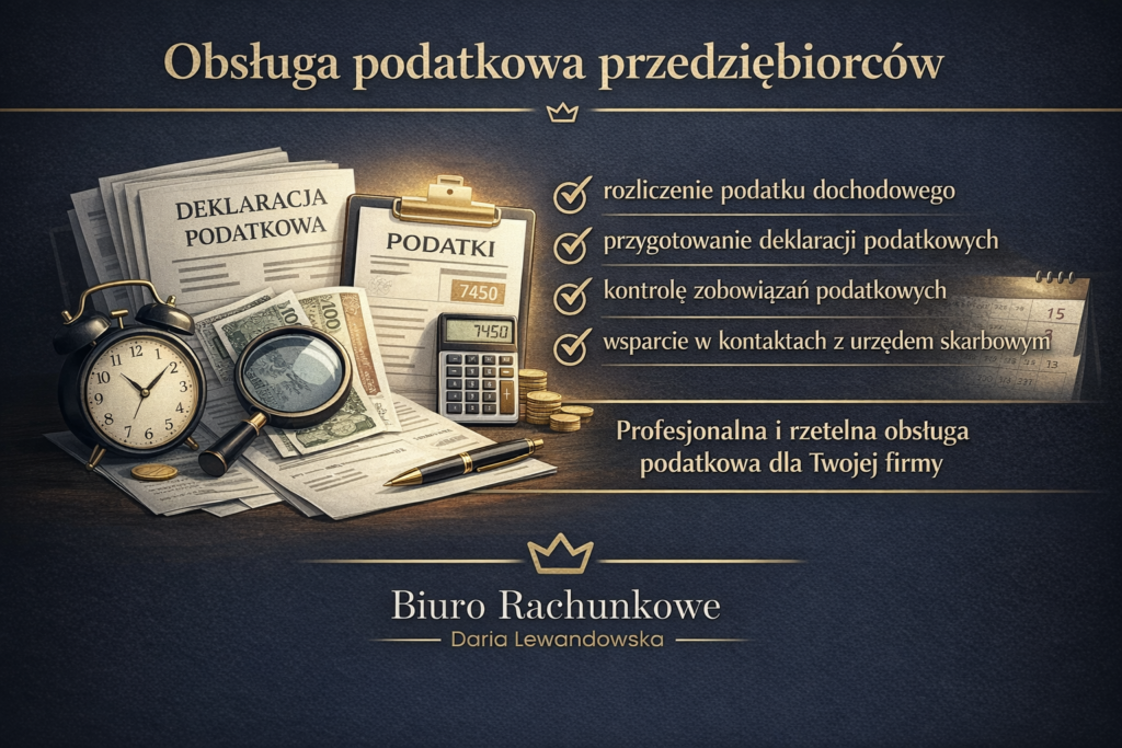 PODATKOWA KSIĘGA PRZYCHODÓW I ROZCHODÓW